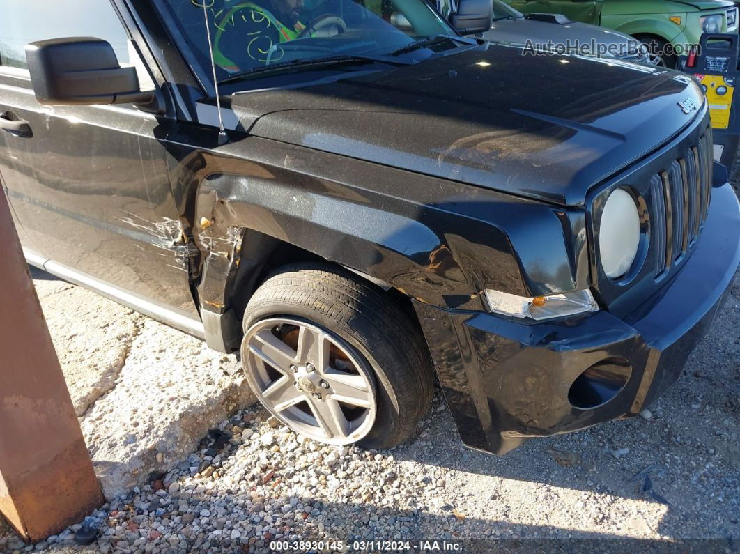 2008 Jeep Patriot Sport Black vin: 1J8FT28W58D707727