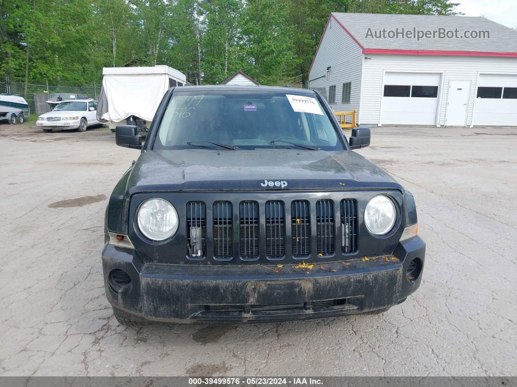 2008 Jeep Patriot Sport Black vin: 1J8FT28W58D711079