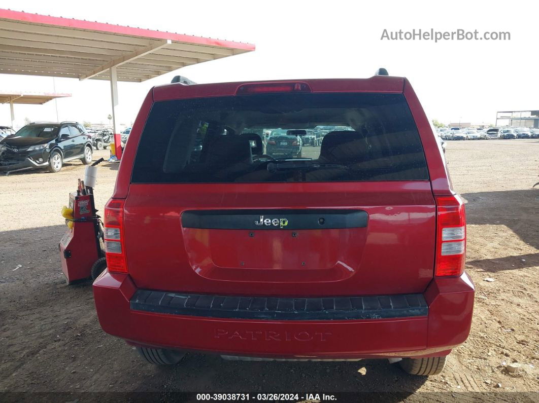 2008 Jeep Patriot Sport Red vin: 1J8FT28W68D501056