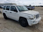 2008 Jeep Patriot Sport White vin: 1J8FT28W68D574220