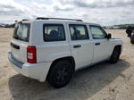 2008 Jeep Patriot Sport White vin: 1J8FT28W68D574220