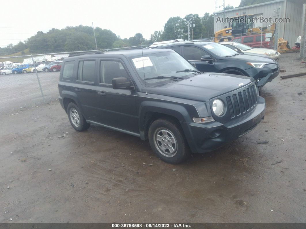 2008 Jeep Patriot Sport Синий vin: 1J8FT28W68D634240