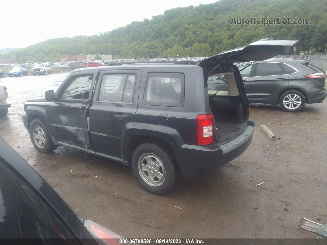 2008 Jeep Patriot Sport Синий vin: 1J8FT28W68D634240