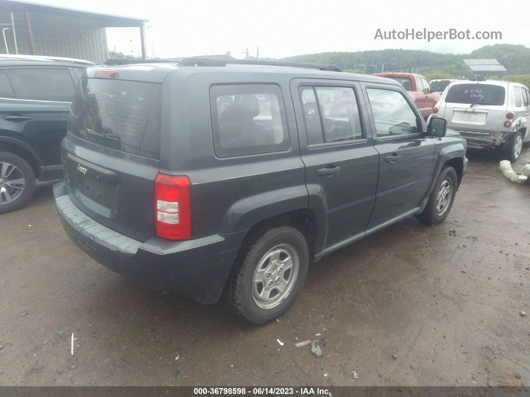 2008 Jeep Patriot Sport Blue vin: 1J8FT28W68D634240