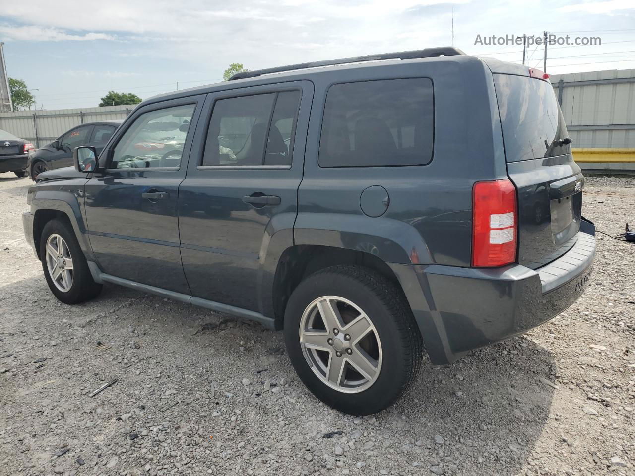 2008 Jeep Patriot Sport Blue vin: 1J8FT28W78D572542