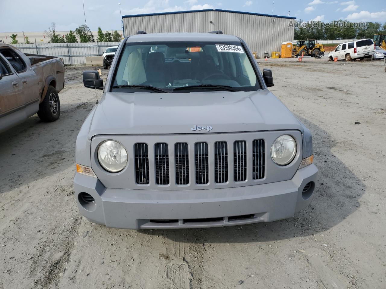 2008 Jeep Patriot Sport Gray vin: 1J8FT28W78D577756