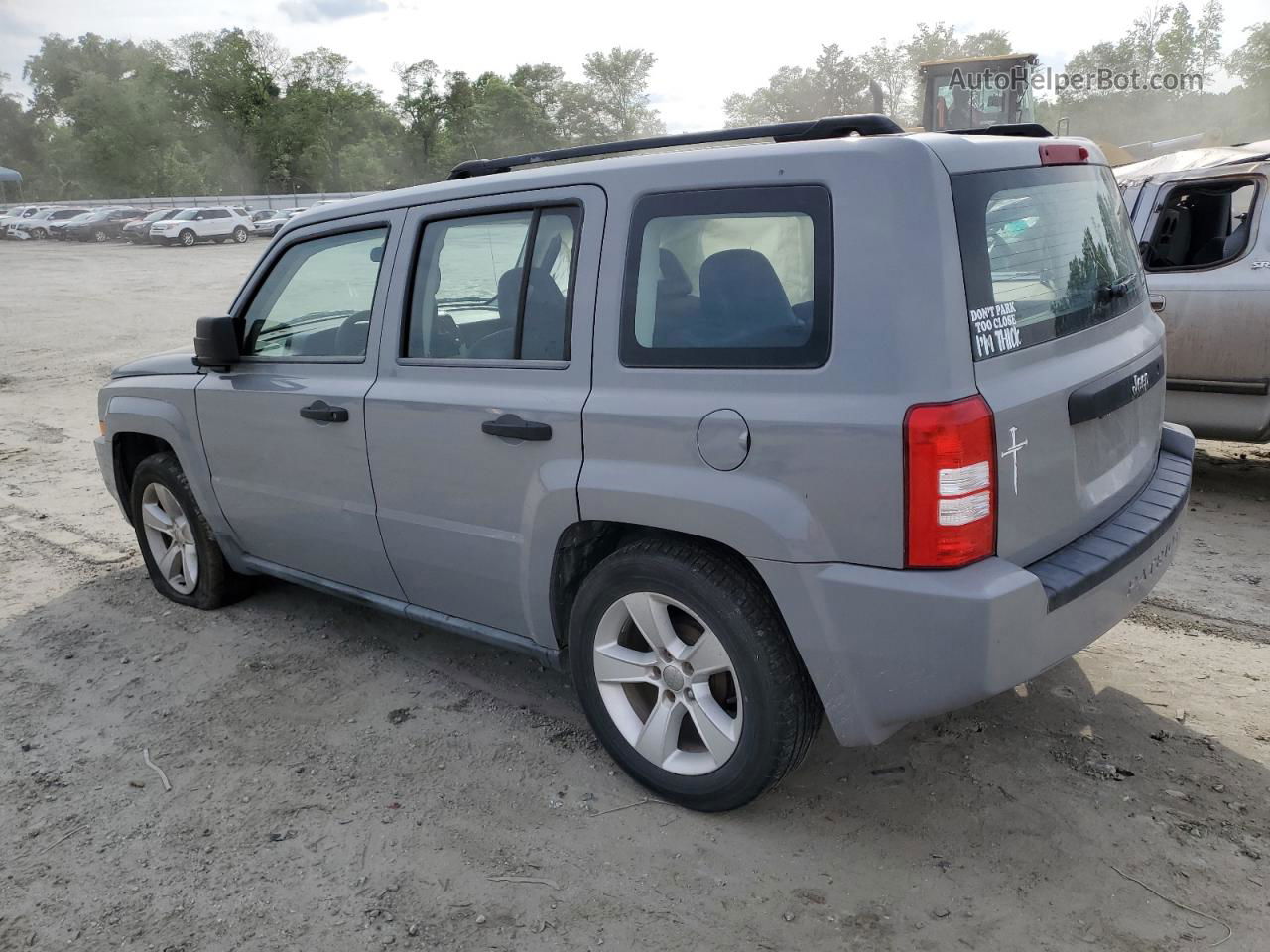 2008 Jeep Patriot Sport Gray vin: 1J8FT28W78D577756