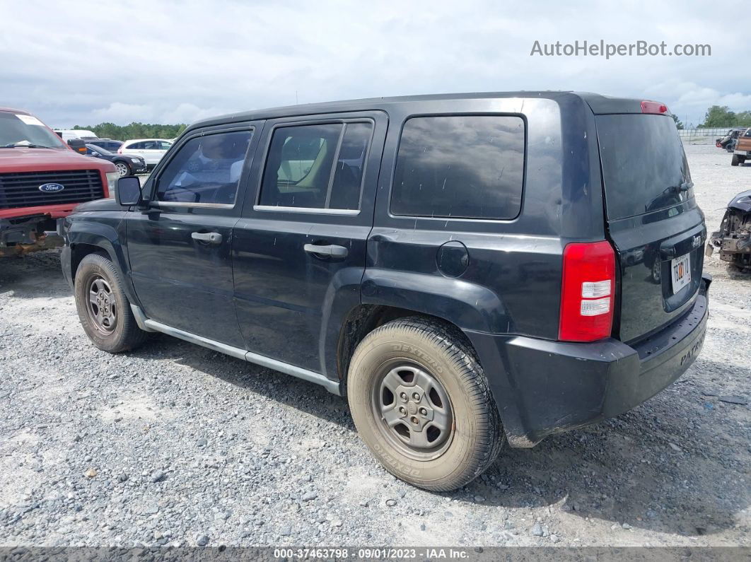 2008 Jeep Patriot Sport Black vin: 1J8FT28W78D595206