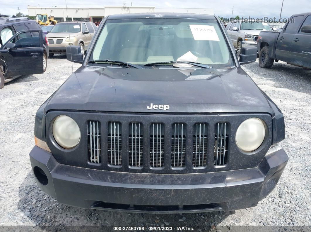 2008 Jeep Patriot Sport Black vin: 1J8FT28W78D595206