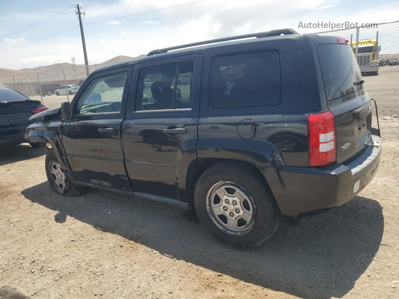 2008 Jeep Patriot Sport Black vin: 1J8FT28W78D777245