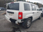 2008 Jeep Patriot Sport White vin: 1J8FT28W88D581542