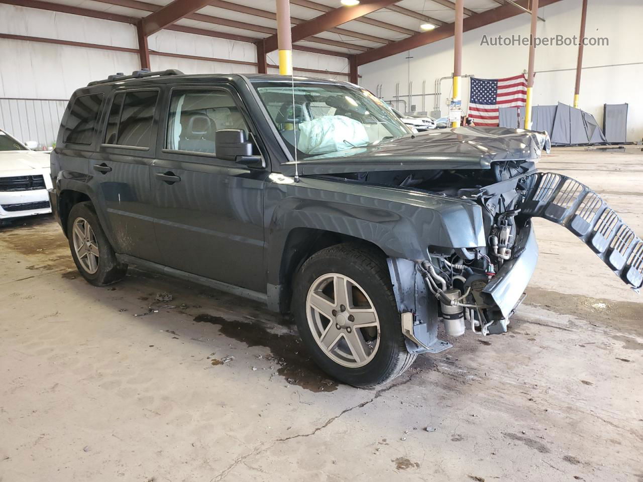 2008 Jeep Patriot Sport Gray vin: 1J8FT28W98D603645