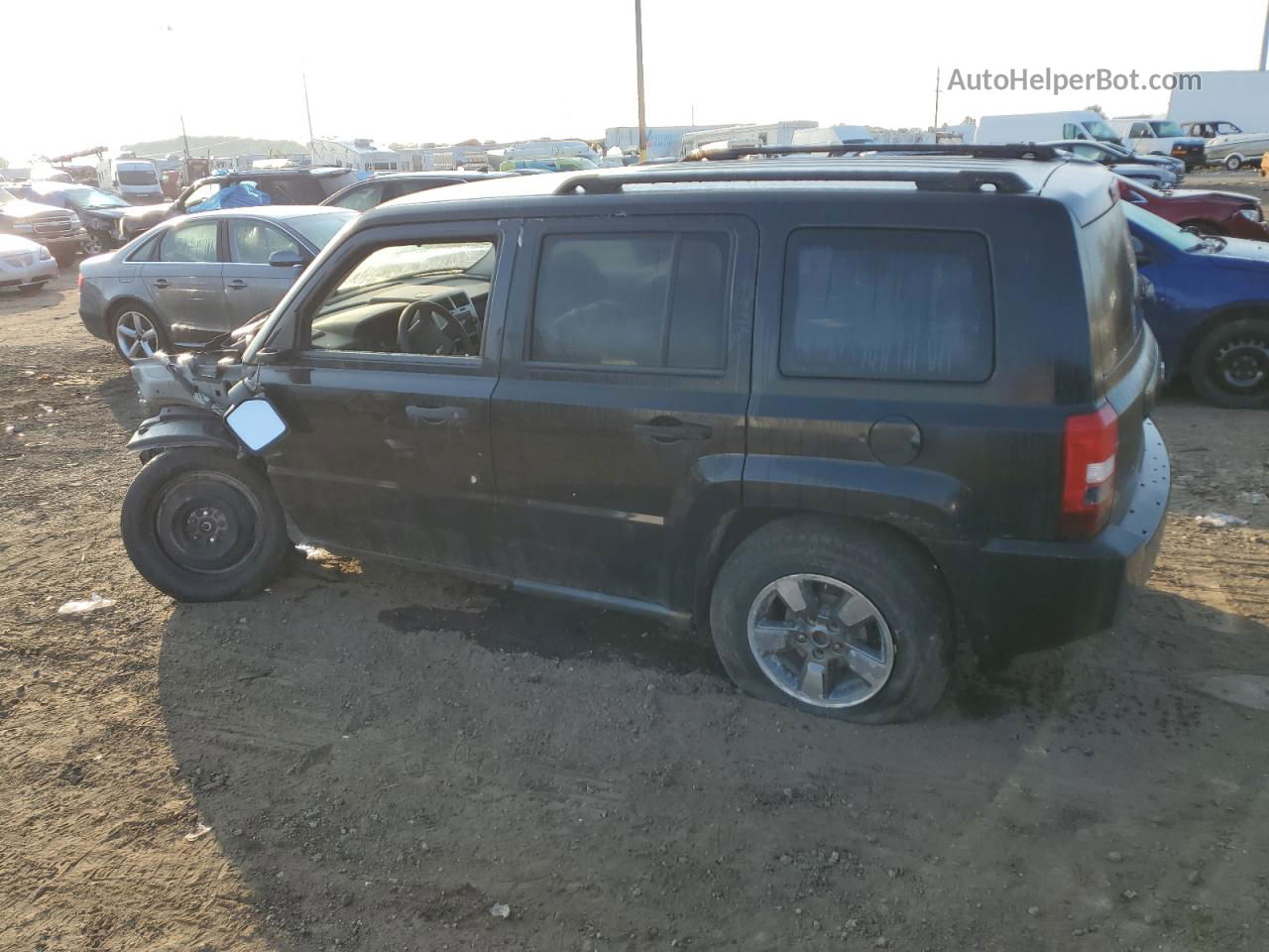 2008 Jeep Patriot Sport Black vin: 1J8FT28W98D716866