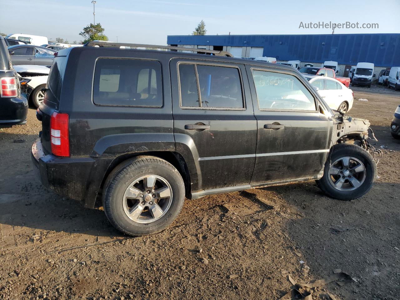 2008 Jeep Patriot Sport Black vin: 1J8FT28W98D716866