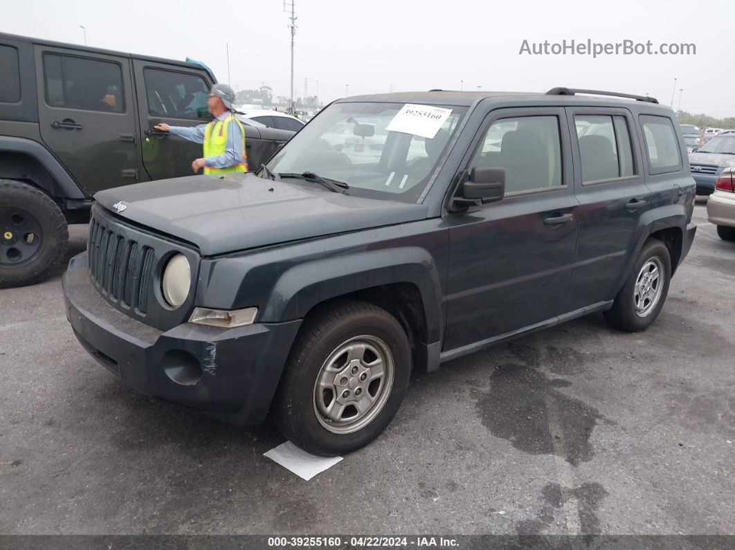 2008 Jeep Patriot Sport Dark Blue vin: 1J8FT28W98D735952