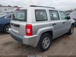 2008 Jeep Patriot Sport Silver vin: 1J8FT28WX8D504817