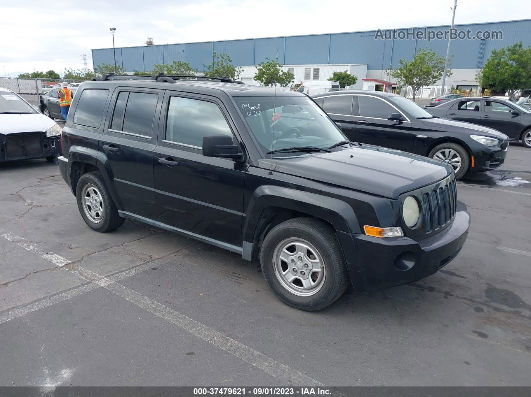 2008 Jeep Patriot Sport Black vin: 1J8FT28WX8D572888