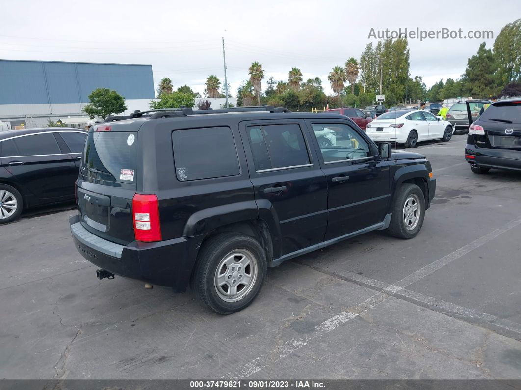 2008 Jeep Patriot Sport Black vin: 1J8FT28WX8D572888