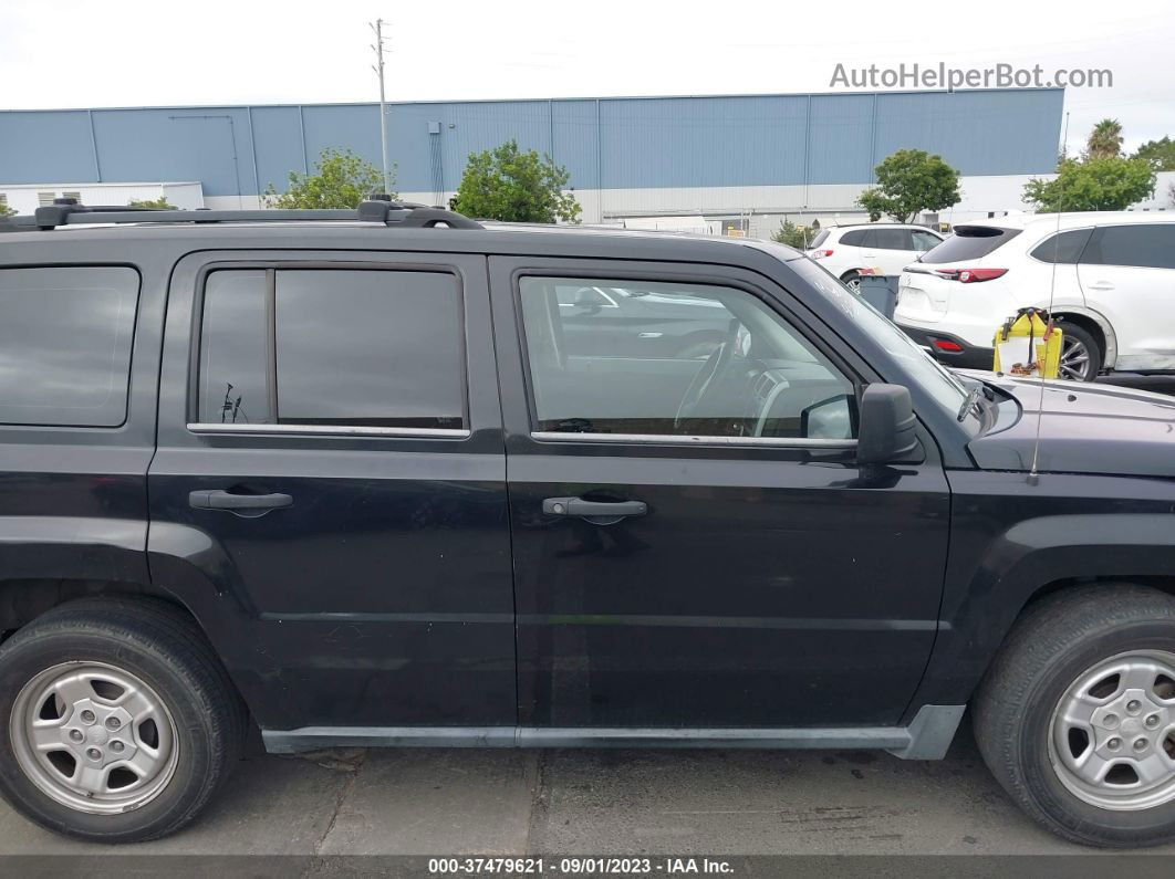 2008 Jeep Patriot Sport Black vin: 1J8FT28WX8D572888