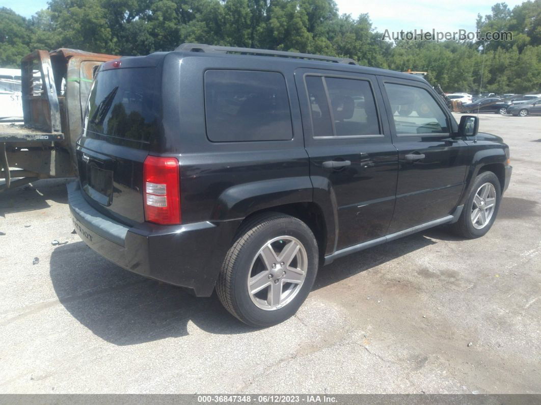 2008 Jeep Patriot Sport Black vin: 1J8FT28WX8D725320