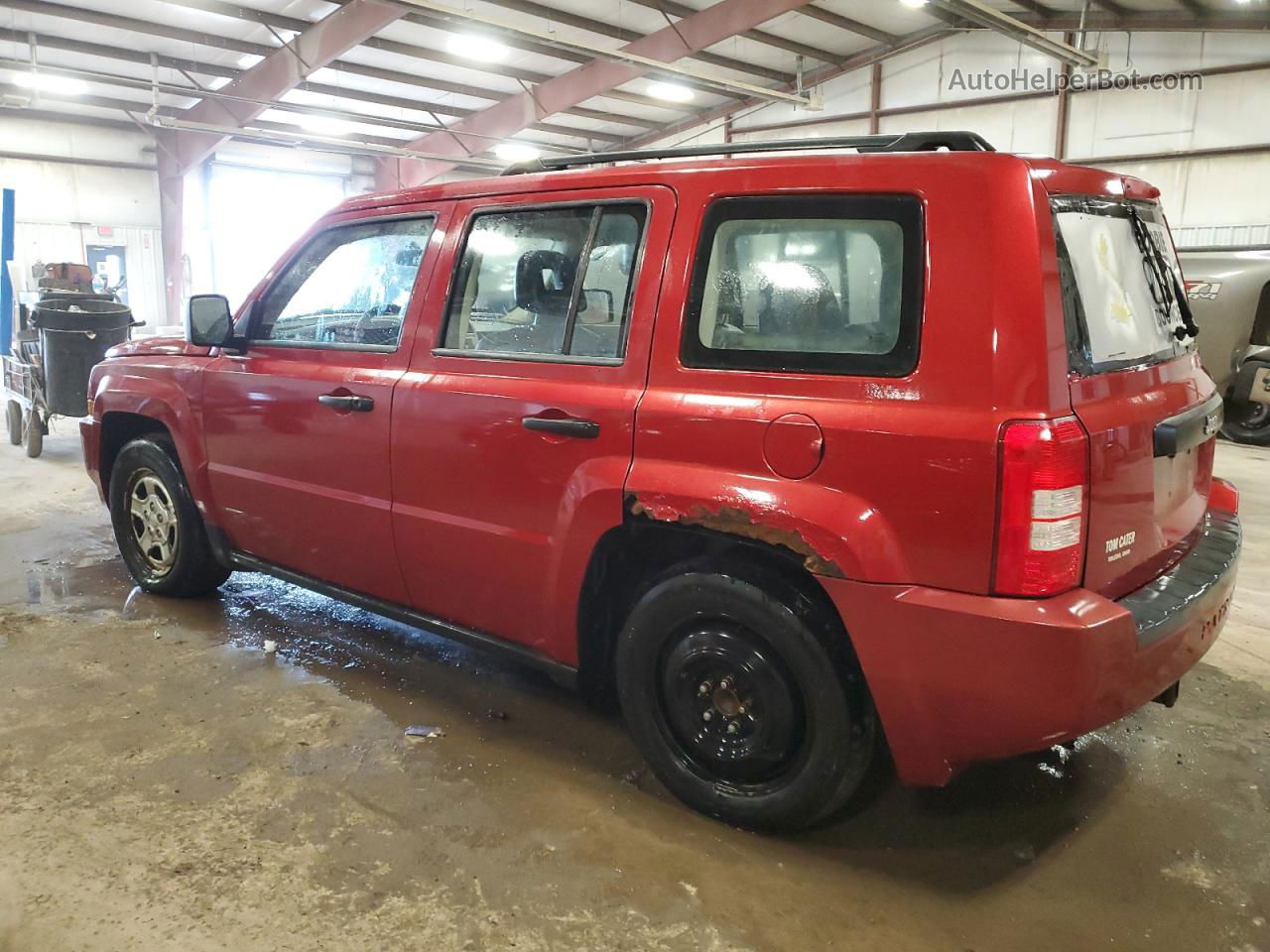 2008 Jeep Patriot Sport Burgundy vin: 1J8FT28WX8D750105