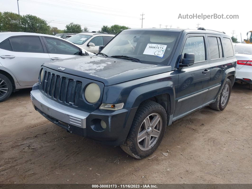 2008 Jeep Patriot Limited Blue vin: 1J8FT48W08D519807