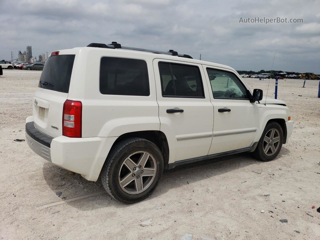 2008 Jeep Patriot Limited White vin: 1J8FT48W08D605070