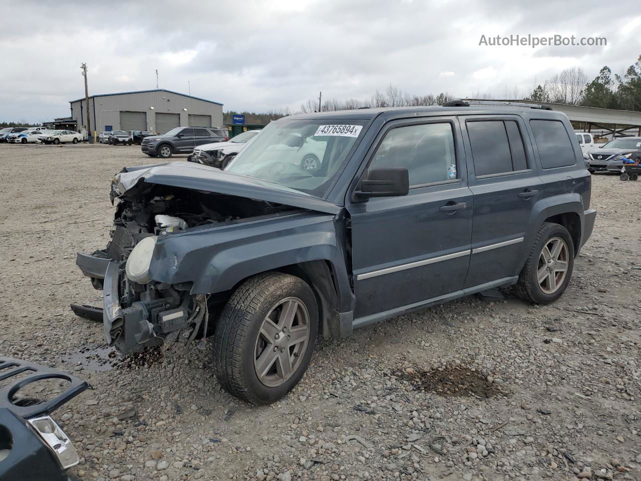 2008 Jeep Patriot Limited Синий vin: 1J8FT48W28D544272