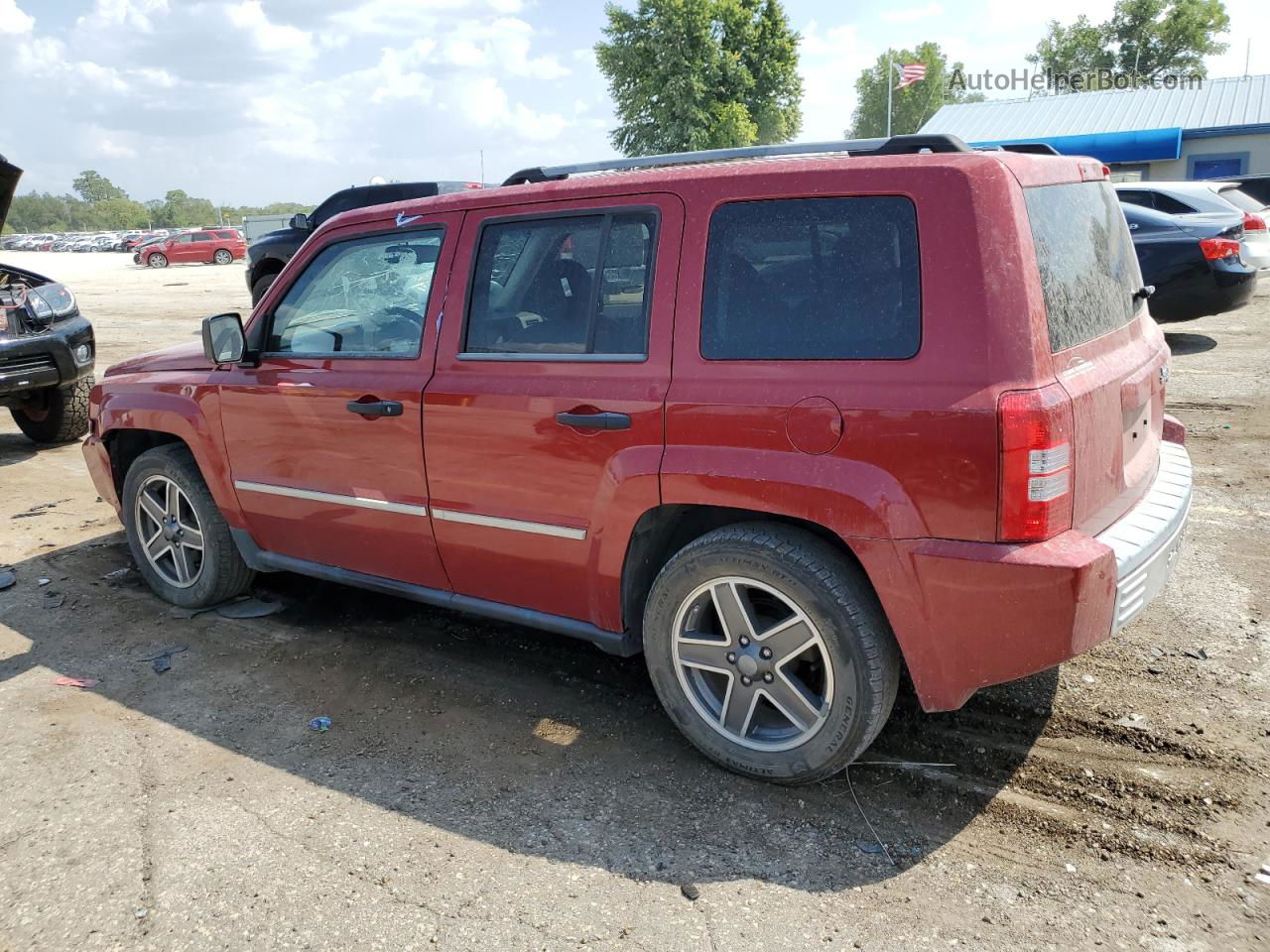 2008 Jeep Patriot Limited Red vin: 1J8FT48W28D787998