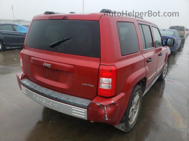 2008 Jeep Patriot Limited Red vin: 1J8FT48W38D560318