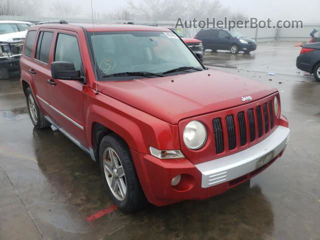 2008 Jeep Patriot Limited Red vin: 1J8FT48W38D560318