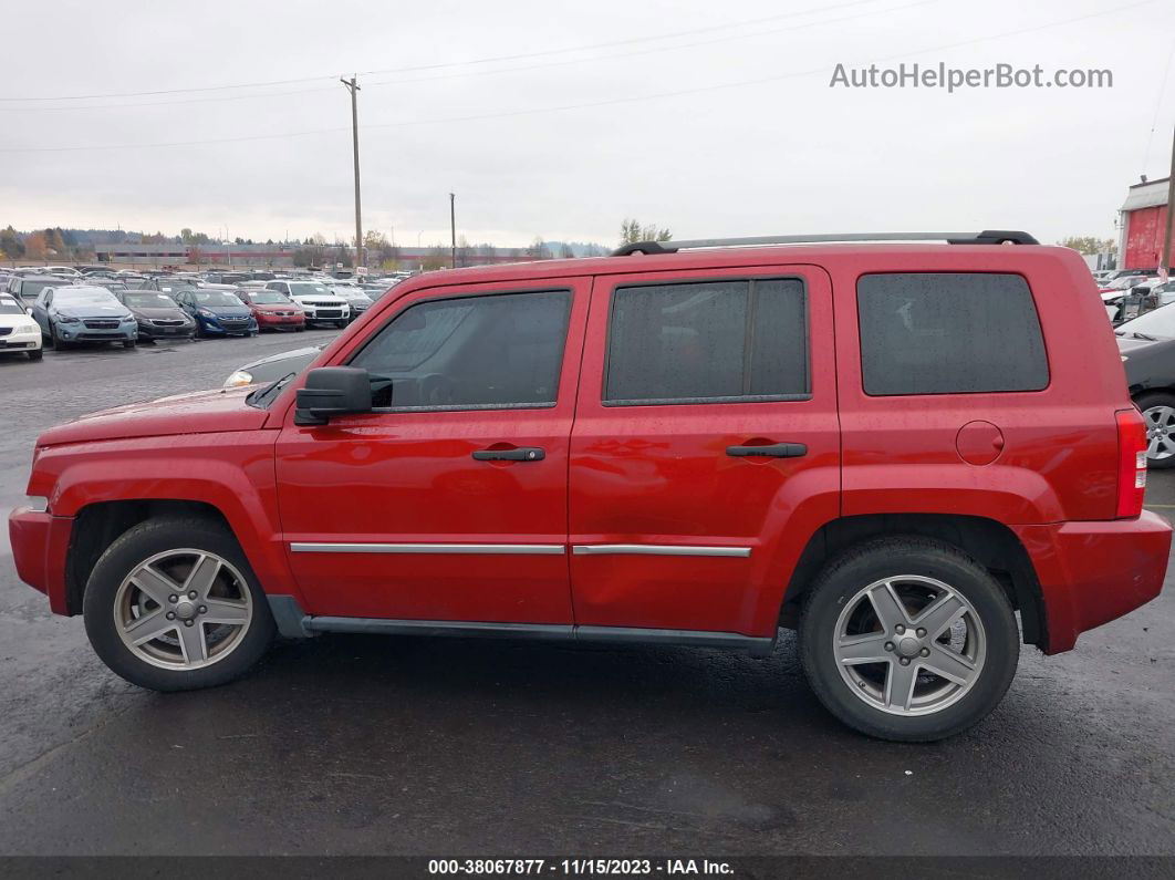 2008 Jeep Patriot Limited Red vin: 1J8FT48W48D568766