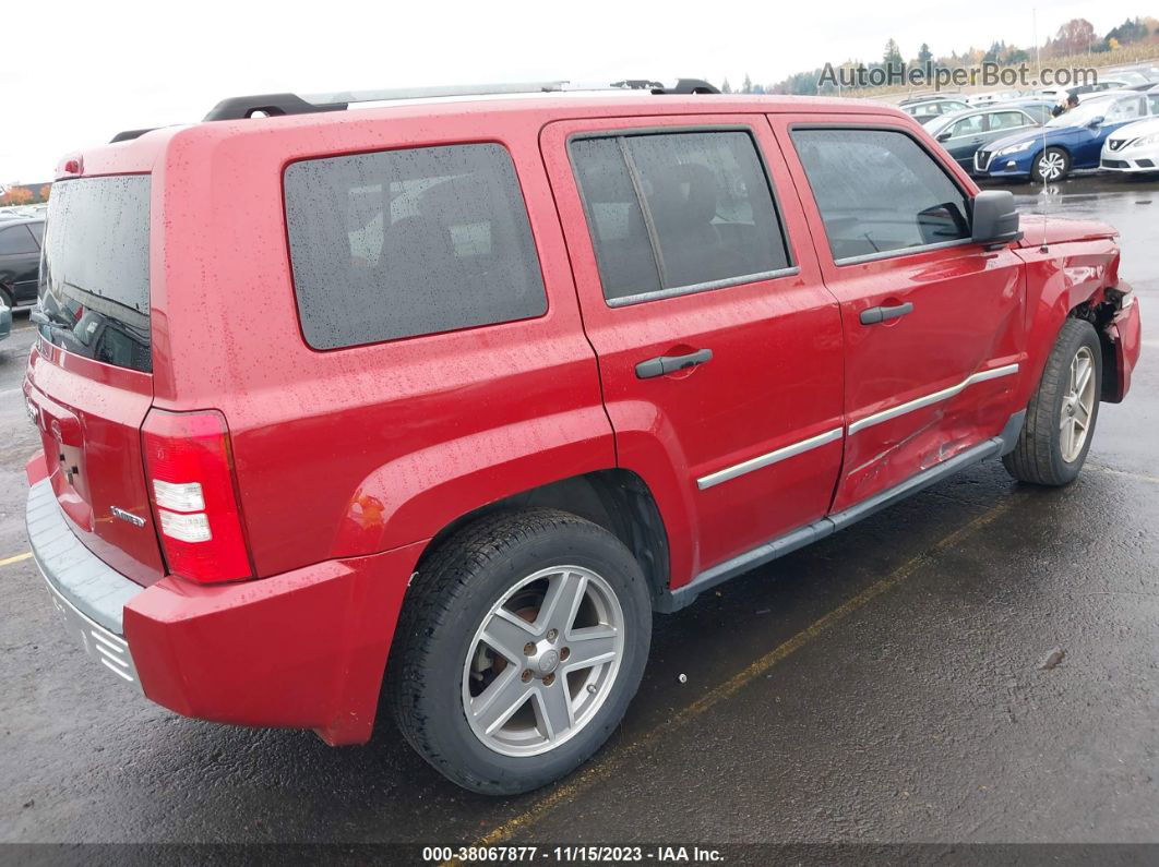 2008 Jeep Patriot Limited Red vin: 1J8FT48W48D568766