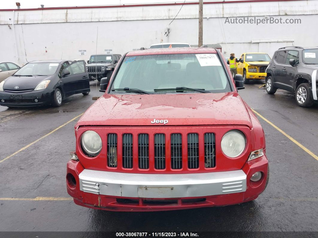 2008 Jeep Patriot Limited Red vin: 1J8FT48W48D568766