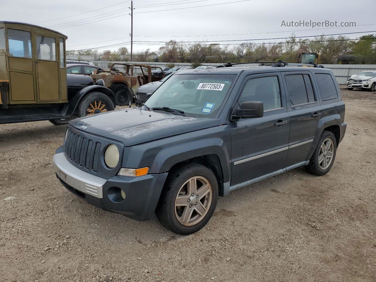 2008 Jeep Patriot Limited Черный vin: 1J8FT48W48D636063