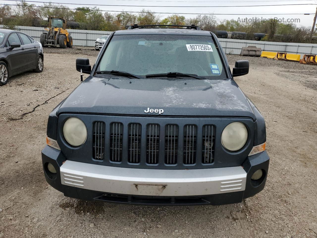 2008 Jeep Patriot Limited Черный vin: 1J8FT48W48D636063