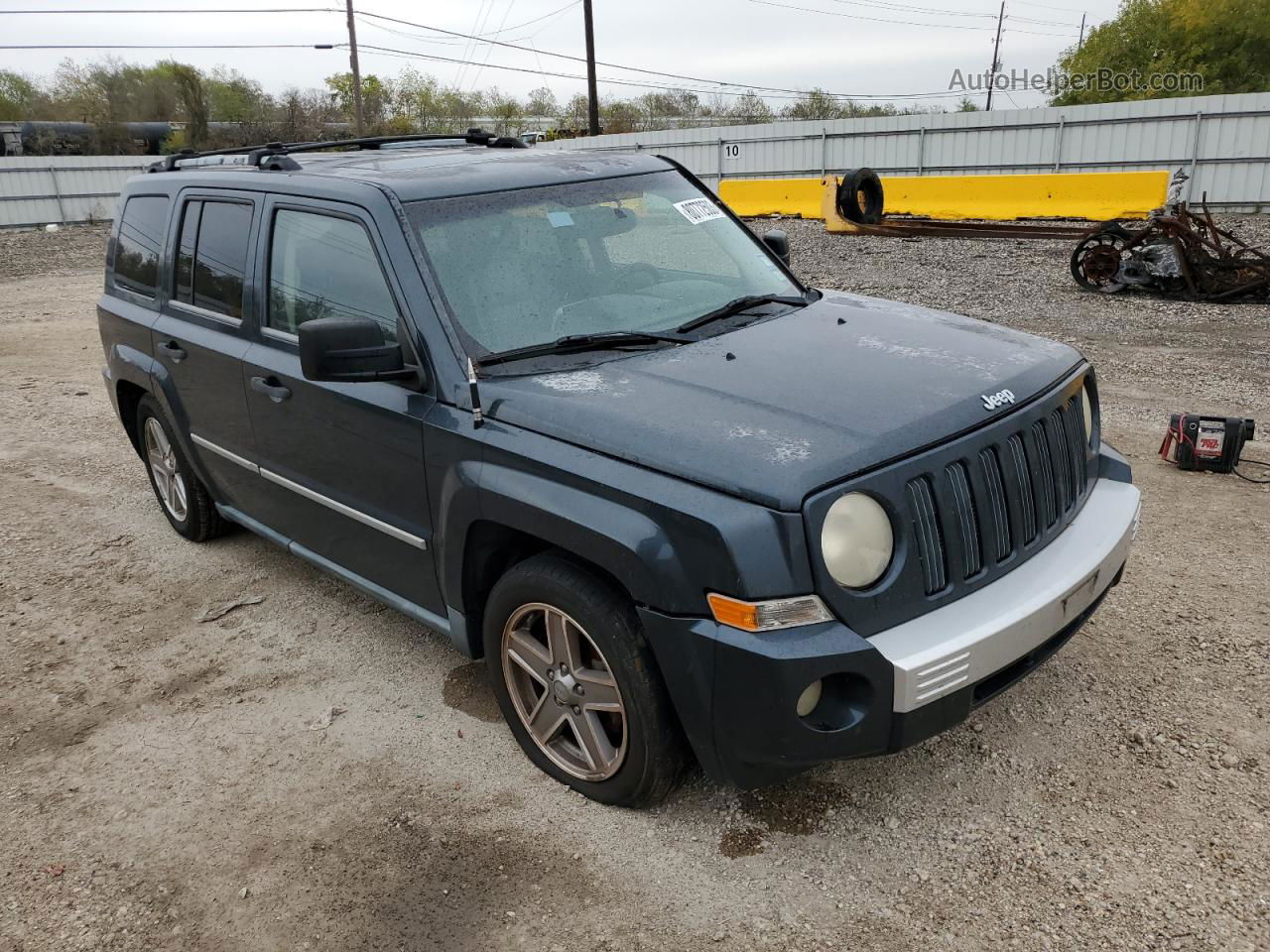 2008 Jeep Patriot Limited Black vin: 1J8FT48W48D636063