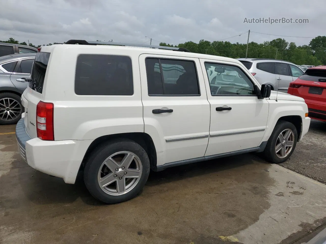 2008 Jeep Patriot Limited Белый vin: 1J8FT48W68D584984