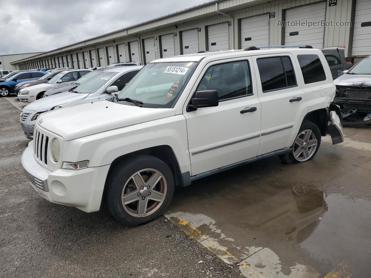 2008 Jeep Patriot Limited White vin: 1J8FT48W68D584984