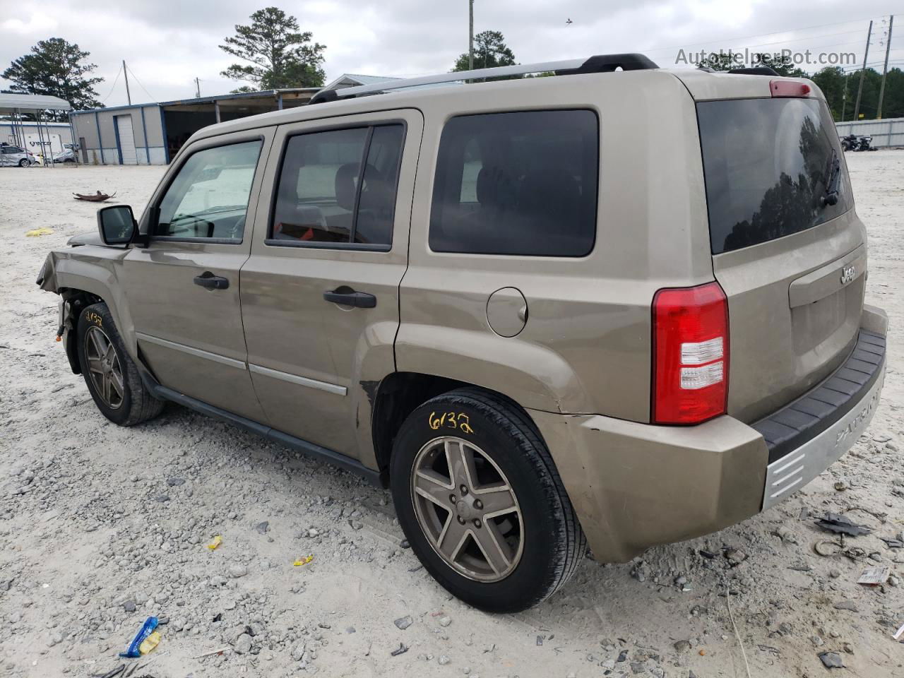 2008 Jeep Patriot Limited Tan vin: 1J8FT48W78D520971