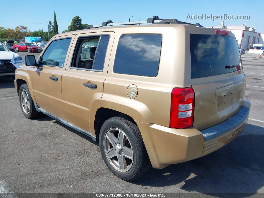 2008 Jeep Patriot Limited Бежевый vin: 1J8FT48W98D566379