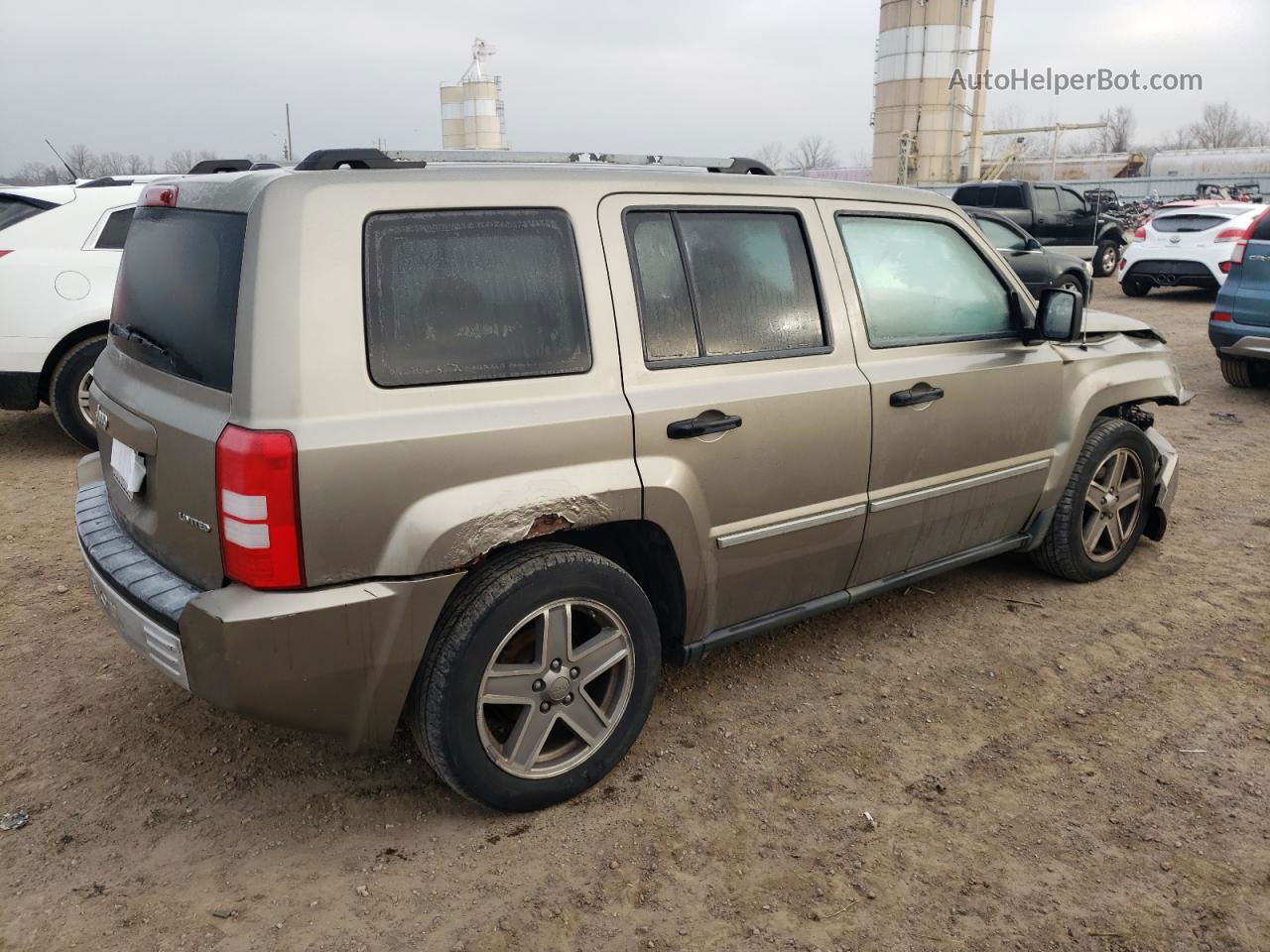 2008 Jeep Patriot Limited Желто-коричневый vin: 1J8FT48WX8D519622