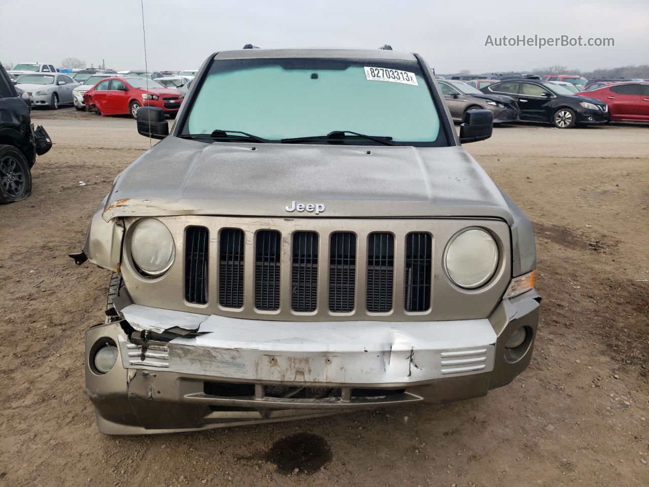 2008 Jeep Patriot Limited Tan vin: 1J8FT48WX8D519622