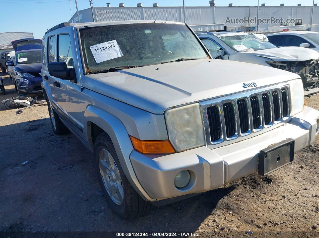 2006 Jeep Commander   Silver vin: 1J8HG48K06C191138