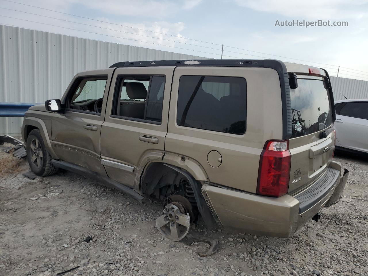 2006 Jeep Commander  Gold vin: 1J8HG48K06C264458