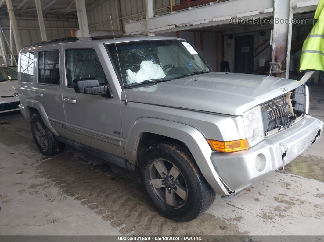 2006 Jeep Commander   Silver vin: 1J8HG48K06C273399