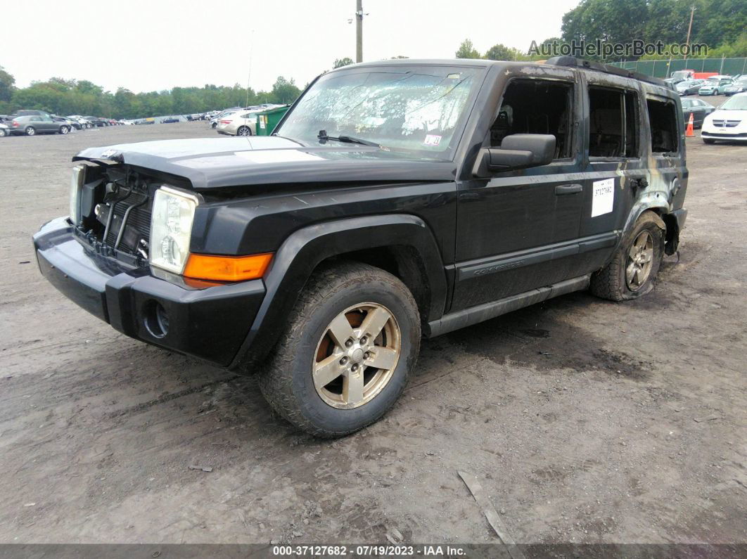 2006 Jeep Commander   Black vin: 1J8HG48K16C206536