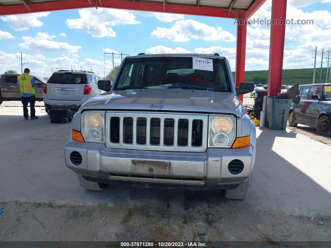 2006 Jeep Commander   Gray vin: 1J8HG48K16C225815