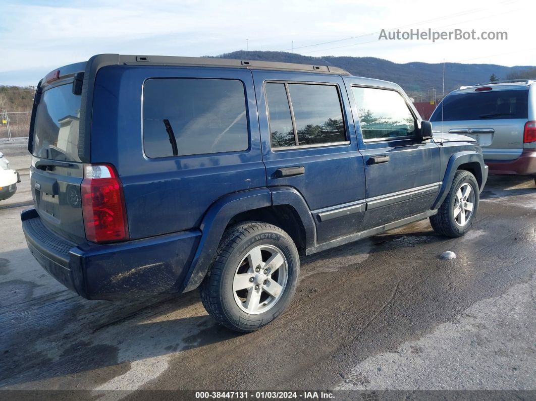 2006 Jeep Commander   Blue vin: 1J8HG48K16C263528