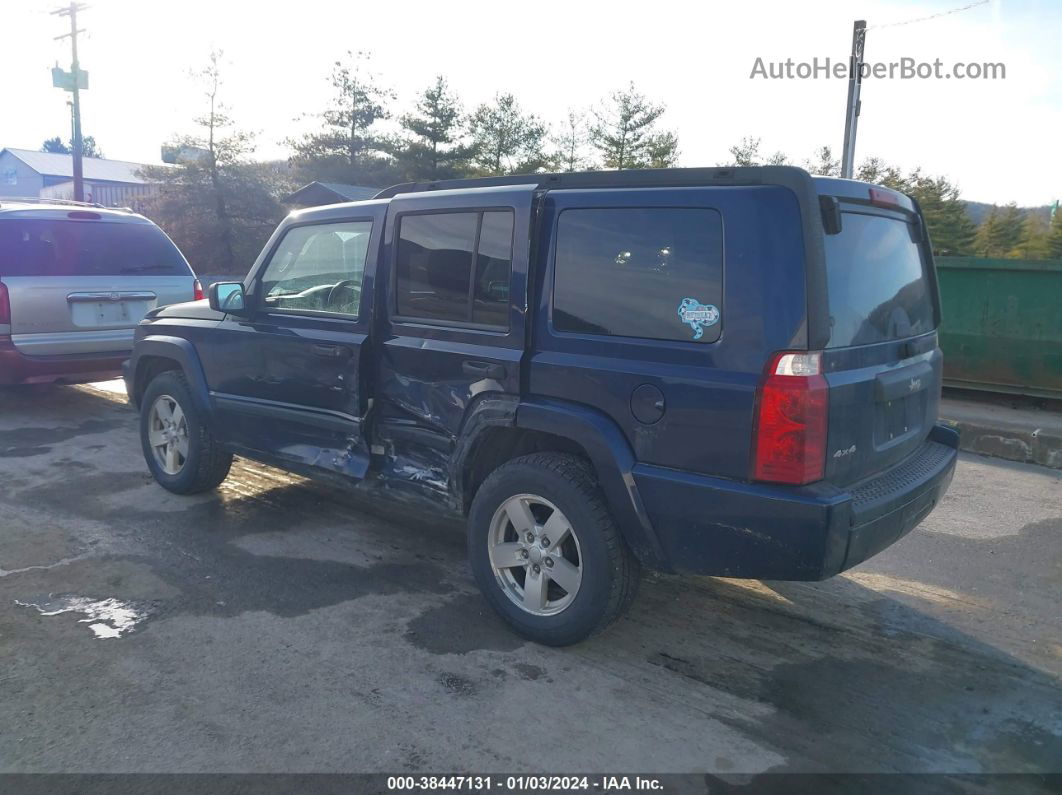 2006 Jeep Commander   Blue vin: 1J8HG48K16C263528